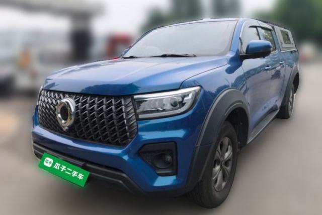 Used Great Wall Poer 2023 2.0T Commercial Version Automatic Diesel 4x4 Elite Long-Box GW4D20M