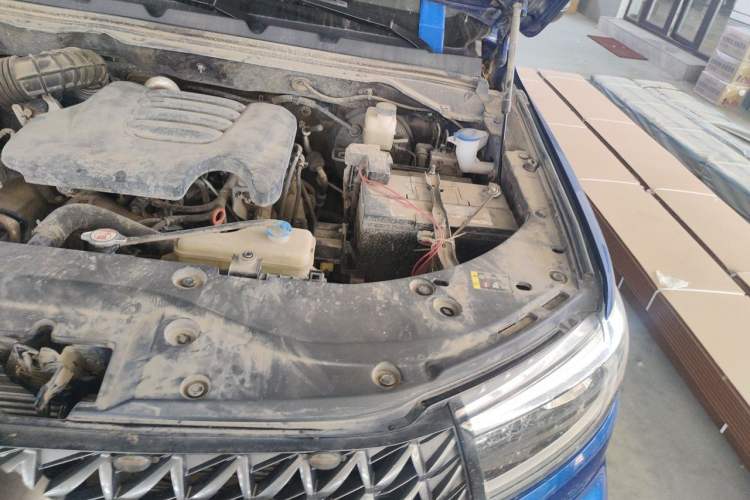 Used Great Wall Poer 2023 2.0T Commercial Version Automatic Diesel 4x4 Elite Long-Box GW4D20M Engine Bay Left
