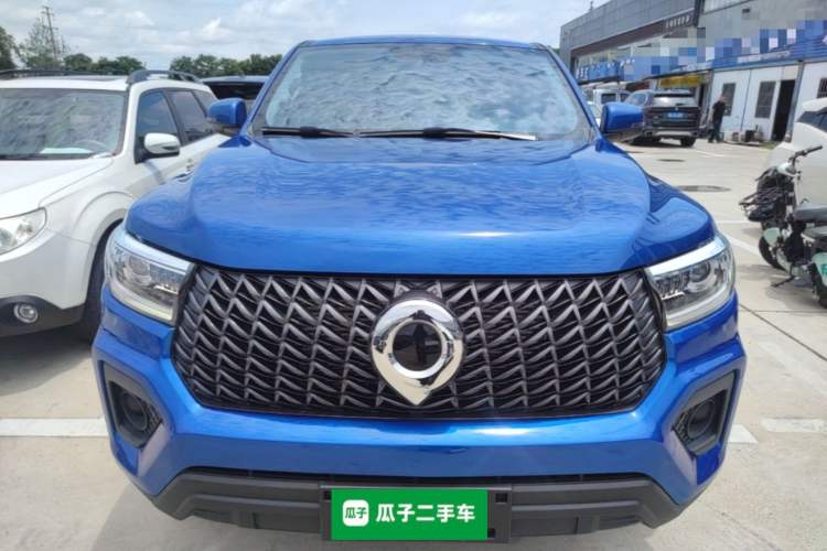 Used Great Wall Poer 2023 2.0T Commercial Version Automatic Diesel Two-Wheel Drive Elite Trim with Long Bed – GW4D20M Front