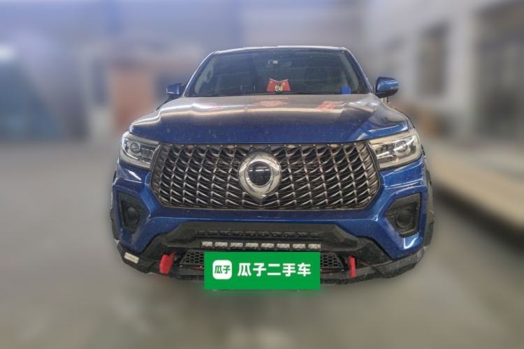 Used Great Wall Poer 2023 2.0T Commercial Version Automatic Diesel 4x4 Elite Long-Box GW4D20M Front