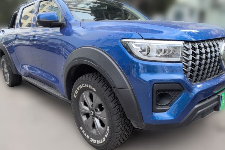 Used Great Wall Poer 2023 2.0T Commercial Version Automatic Diesel Two-Wheel Drive Elite Trim with Long Bed – GW4D20M Front Right 45 Deg