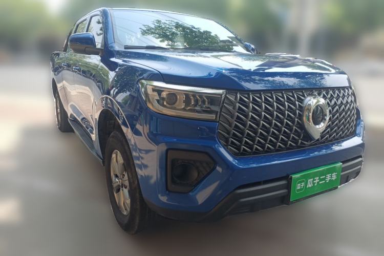 Used Great Wall Poer 2023 2.0T Commercial Version Automatic Diesel Two-Wheel Drive Elite Trim with Long Bed – GW4D20M Front Right 45 Deg