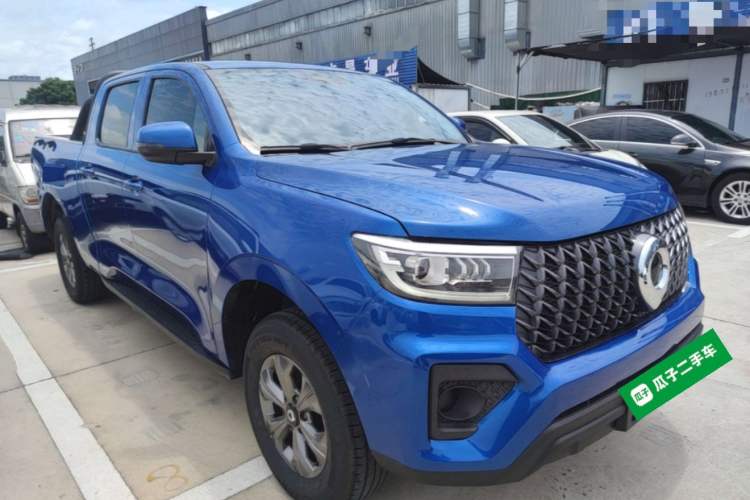 Used Great Wall Poer 2023 2.0T Commercial Version Automatic Diesel Two-Wheel Drive Elite Trim with Long Bed – GW4D20M Front Right 45 Deg