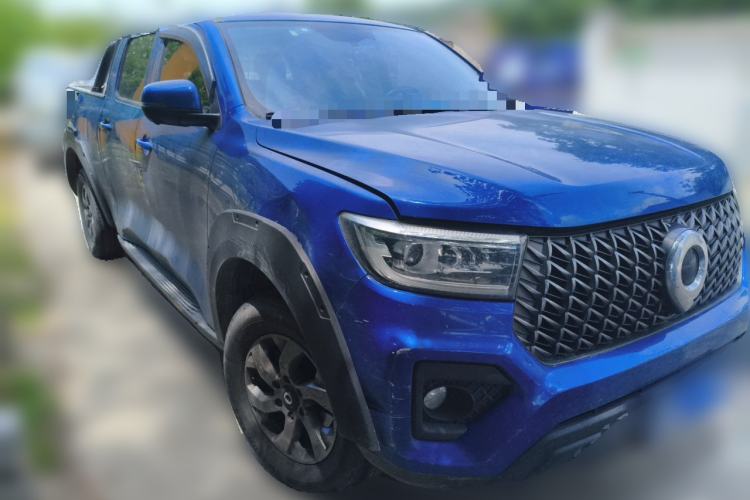 Used Great Wall Poer 2023 2.0T Commercial Version Automatic Diesel 4x4 Navigation Type Long Bed GW4D20M Front Right 45 Deg