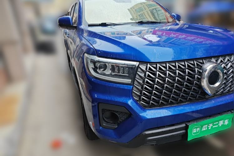 Used Great Wall Poer 2023 2.0T Commercial Version Automatic Diesel Two-Wheel Drive Elite Trim with Long Bed – GW4D20M Front Right 45 Deg