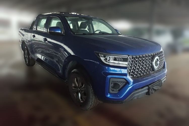 Used Great Wall Poer 2023 2.0T Commercial Version Automatic Diesel Two-Wheel Drive Elite Trim with Long Bed – GW4D20M Front Right 45 Deg
