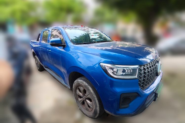 Used Great Wall Poer 2023 2.0T Commercial Version Automatic Diesel Two-Wheel Drive Elite Trim with Long Bed – GW4D20M Front Right 45 Deg
