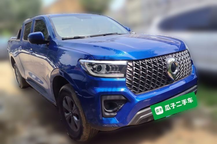 Used Great Wall Poer 2023 2.0T Commercial Version Automatic Diesel Two-Wheel Drive Elite Trim with Long Bed – GW4D20M Front Right 45 Deg