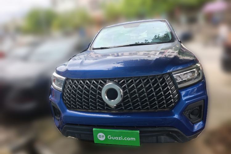 Used Great Wall Poer 2023 2.0T Commercial Version Automatic Diesel Two-Wheel Drive Elite Trim with Long Bed – GW4D20M Front