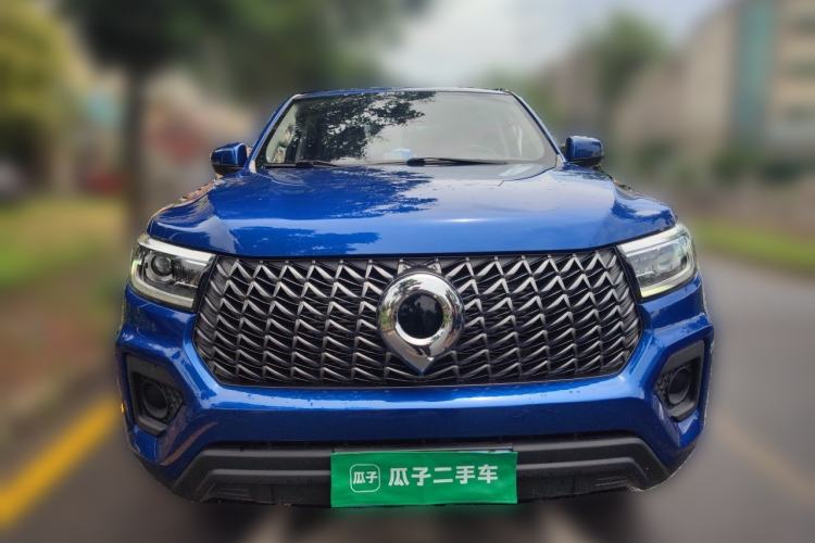 Used Great Wall Poer 2023 2.0T Commercial Version Automatic Diesel Two-Wheel Drive Elite Trim with Long Bed – GW4D20M Front