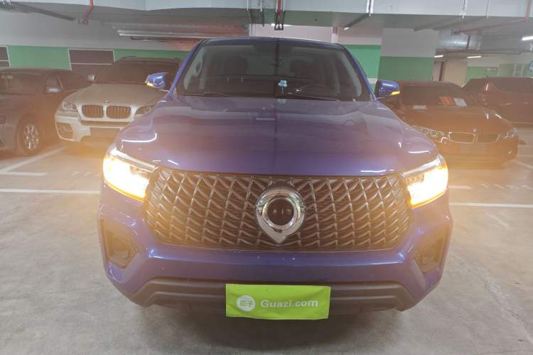 Used Great Wall Poer 2023 2.0T Commercial Version Automatic Diesel Two-Wheel Drive Elite Trim with Long Bed – GW4D20M Front