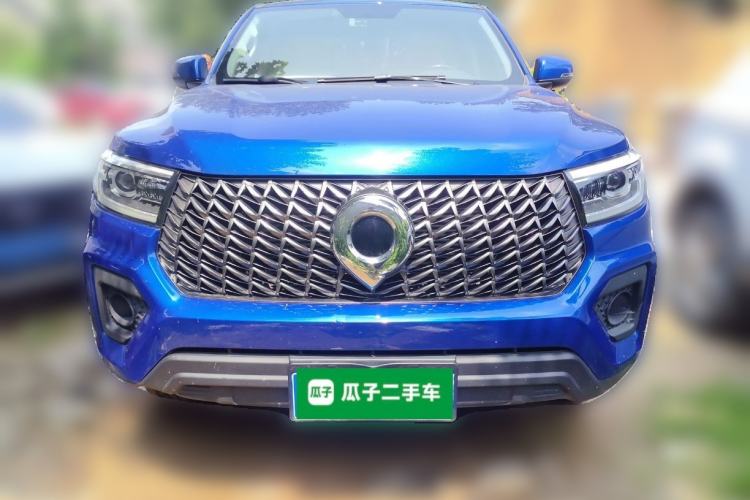 Used Great Wall Poer 2023 2.0T Commercial Version Automatic Diesel Two-Wheel Drive Elite Trim with Long Bed – GW4D20M Front