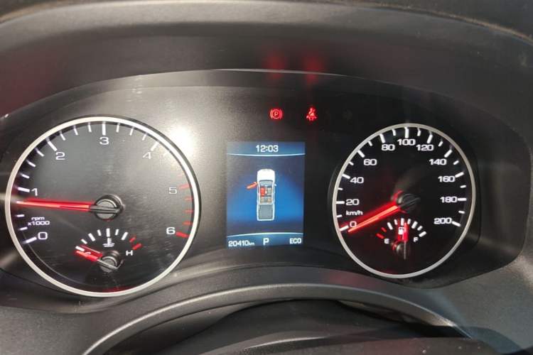 Used Great Wall Poer 2023 2.0T Commercial Version Automatic Diesel Two-Wheel Drive Elite Trim with Long Bed – GW4D20M Instrument Cluster