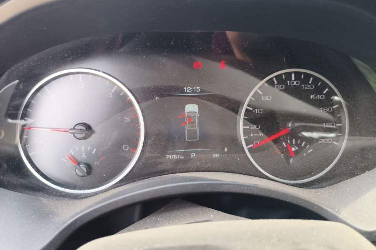 Used Great Wall Poer 2023 2.0T Commercial Version Automatic Diesel 4x4 Navigation Type Long Bed GW4D20M Instrument Cluster