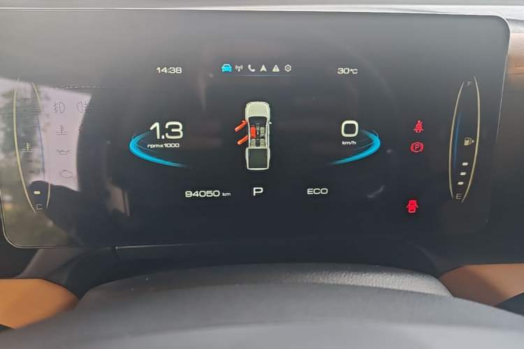 Used Great Wall Poer 2023 2.0T Passenger Version Automatic Gasoline 4x4 Sporty GW4C20B Instrument Cluster