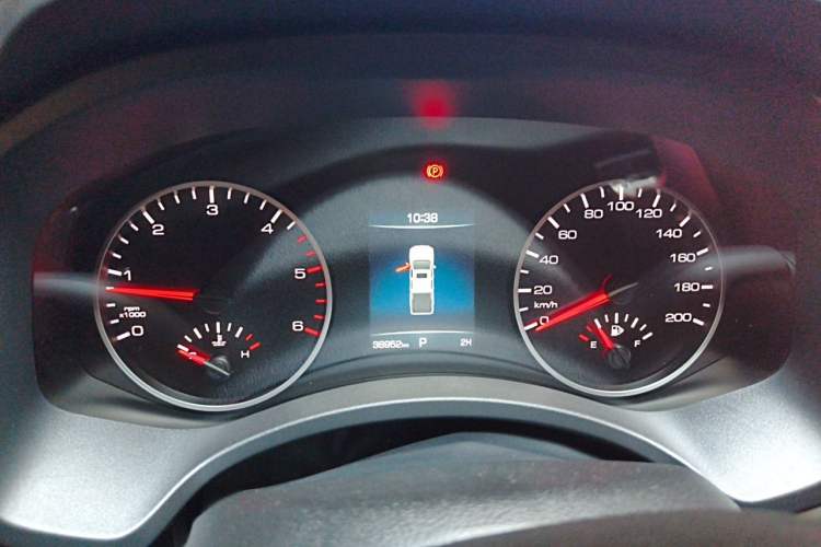 Used Great Wall Poer 2023 2.0T Commercial Version Automatic Diesel 4x4 Elite Long-Box GW4D20M Instrument Cluster