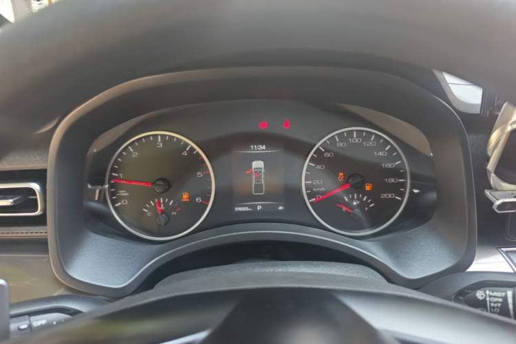 Used Great Wall Poer 2023 2.0T Commercial Version Automatic Diesel 4x4 Elite Long-Box GW4D20M Instrument Cluster