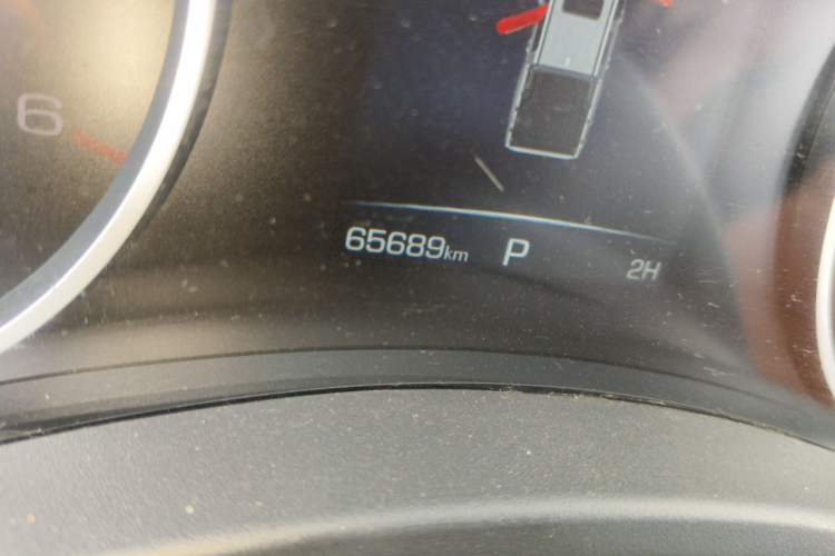Used Great Wall Poer 2023 2.0T Commercial Version Automatic Diesel 4x4 Elite Long-Box GW4D20M Odometer Close Up