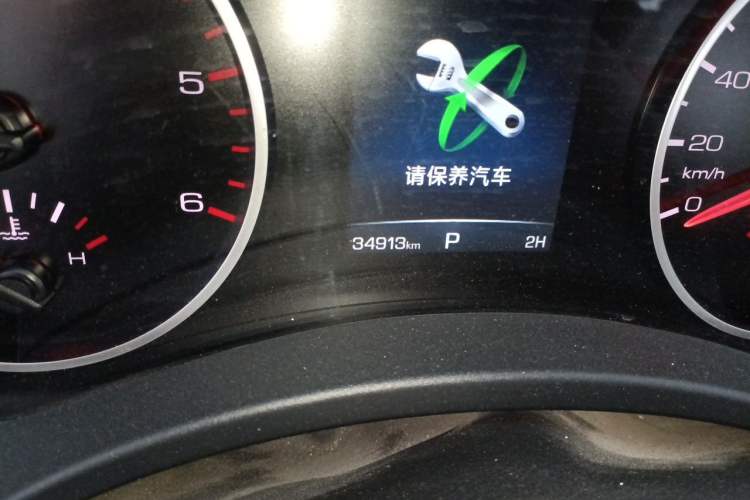 Used Great Wall Poer 2023 2.0T Commercial Version Automatic Diesel 4x4 Elite Long-Box GW4D20M Odometer Close Up