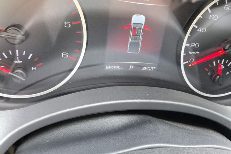 Used Great Wall Poer 2023 2.0T Commercial Version Automatic Diesel Two-Wheel Drive Elite Trim with Long Bed – GW4D20M Odometer Close Up