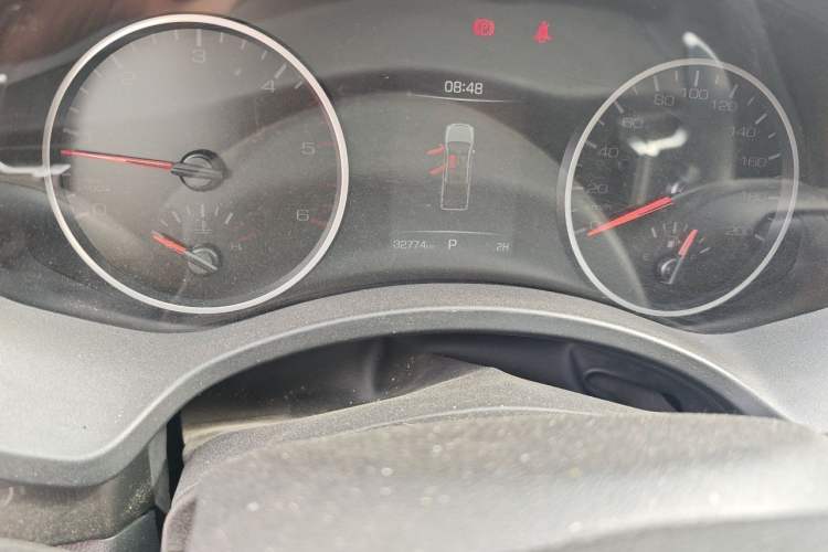 Used Great Wall Poer 2023 2.0T Commercial Version Automatic Diesel 4x4 Elite Long-Box GW4D20M Odometer Close Up