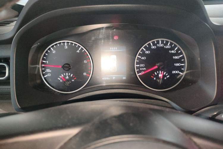Used Great Wall Poer 2023 2.0T Commercial Version Automatic Diesel 4x4 Elite Long-Box GW4D20M Odometer Close Up