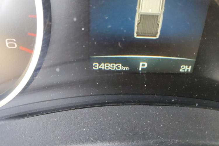 Used Great Wall Poer 2023 2.0T Commercial Version Automatic Diesel 4x4 Elite Long-Box GW4D20M Odometer Close Up