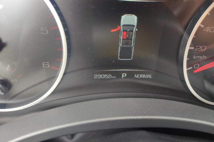 Used Great Wall Poer 2023 2.0T Commercial Version Automatic Diesel Two-Wheel Drive Elite Trim with Long Bed – GW4D20M Odometer Close Up