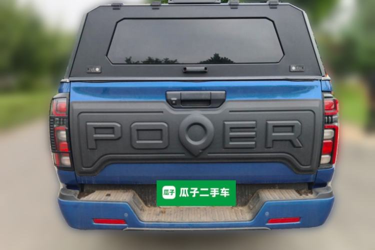 Used Great Wall Poer 2023 2.0T Commercial Version Automatic Diesel 4x4 Elite Long-Box GW4D20M Rear