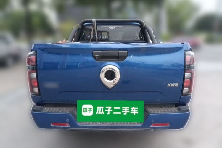 Used Great Wall Poer 2023 2.0T Commercial Version Automatic Diesel 4x4 Elite Long-Box GW4D20M Rear