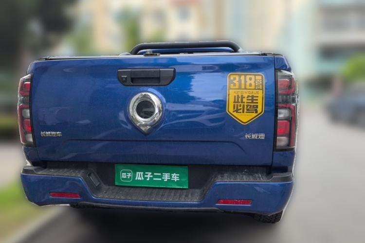 Used Great Wall Poer 2023 2.0T Commercial Version Automatic Diesel Two-Wheel Drive Elite Trim with Long Bed – GW4D20M Rear