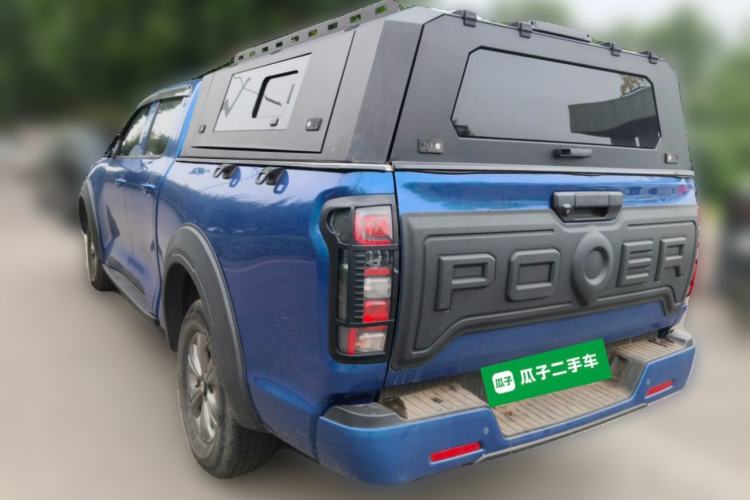 Used Great Wall Poer 2023 2.0T Commercial Version Automatic Diesel 4x4 Elite Long-Box GW4D20M Rear Left 45 Deg