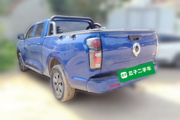 Used Great Wall Poer 2023 2.0T Commercial Version Automatic Diesel Two-Wheel Drive Elite Trim with Long Bed – GW4D20M Rear Left 45 Deg