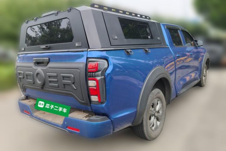 Used Great Wall Poer 2023 2.0T Commercial Version Automatic Diesel 4x4 Elite Long-Box GW4D20M Rear Right 45 Deg
