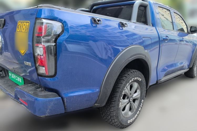 Used Great Wall Poer 2023 2.0T Commercial Version Automatic Diesel Two-Wheel Drive Elite Trim with Long Bed – GW4D20M Rear Right 45 Deg