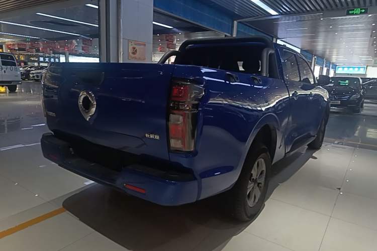 Used Great Wall Poer 2023 2.0T Commercial Version Automatic Diesel Two-Wheel Drive Elite Trim with Long Bed – GW4D20M Rear Right 45 Deg