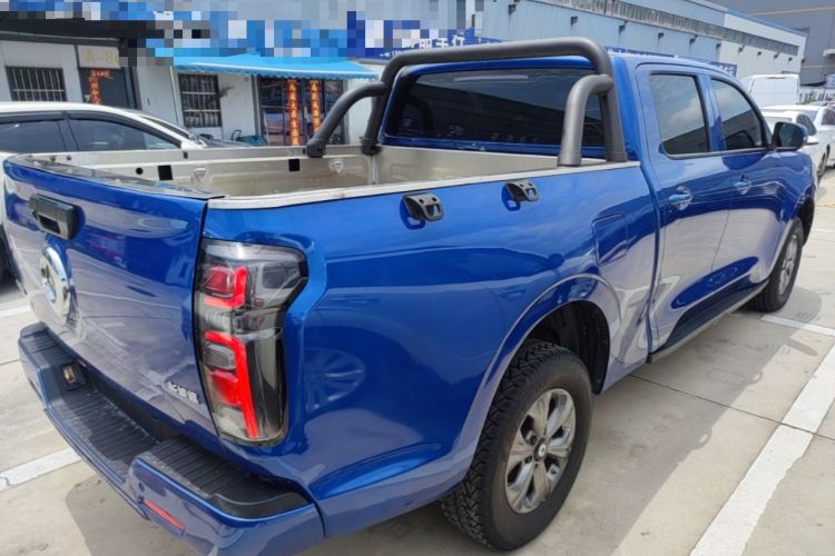 Used Great Wall Poer 2023 2.0T Commercial Version Automatic Diesel Two-Wheel Drive Elite Trim with Long Bed – GW4D20M Rear Right 45 Deg