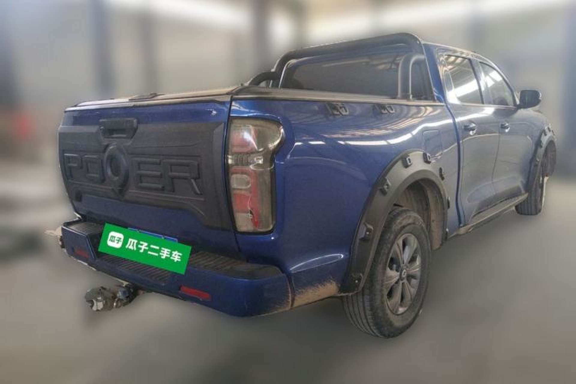 Used Great Wall Poer 2023 2.0T Commercial Version Automatic Diesel 4x4 Elite Long-Box GW4D20M Rear Right 45 Deg