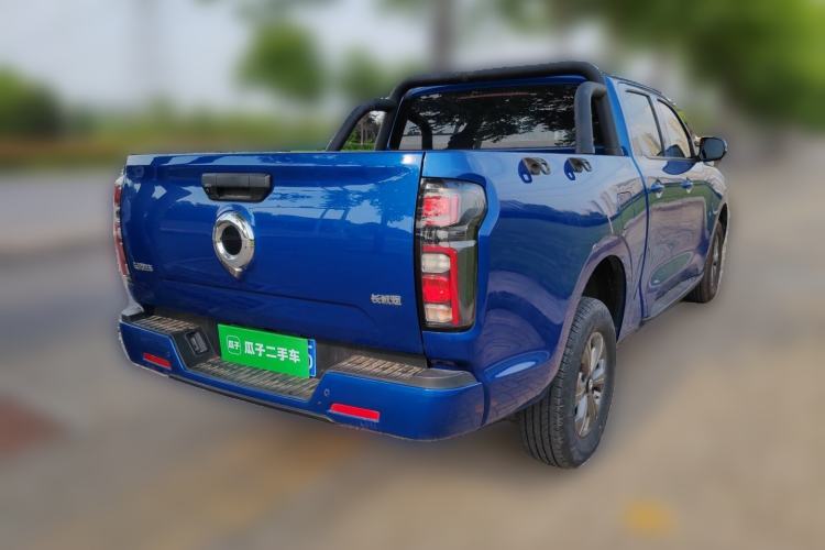 Used Great Wall Poer 2023 2.0T Commercial Version Manual Diesel 4x4 Elite Long-Box GW4D20M Rear Right 45 Deg