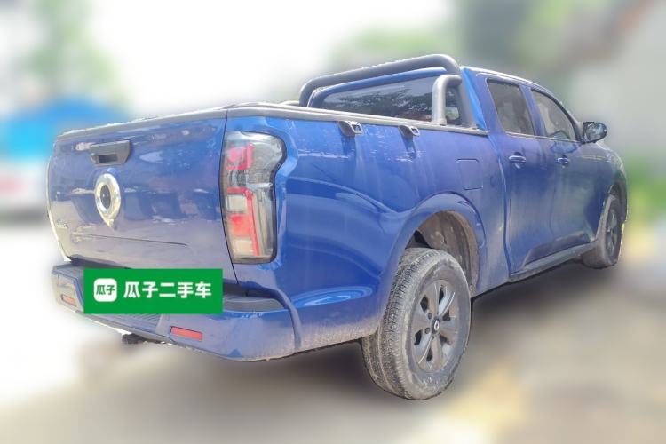 Used Great Wall Poer 2023 2.0T Commercial Version Automatic Diesel Two-Wheel Drive Elite Trim with Long Bed – GW4D20M Rear Right 45 Deg