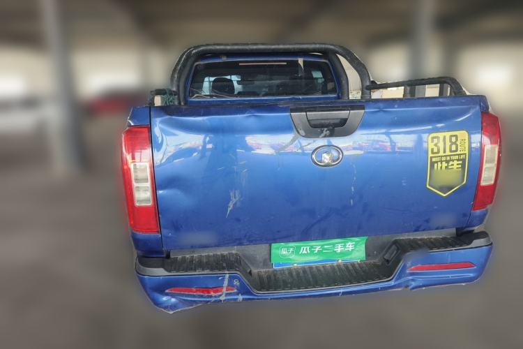 Used Great Wall Poer 2023 2.0T Commercial Version Automatic Diesel 4x4 Elite Long-Box GW4D20M Rear
