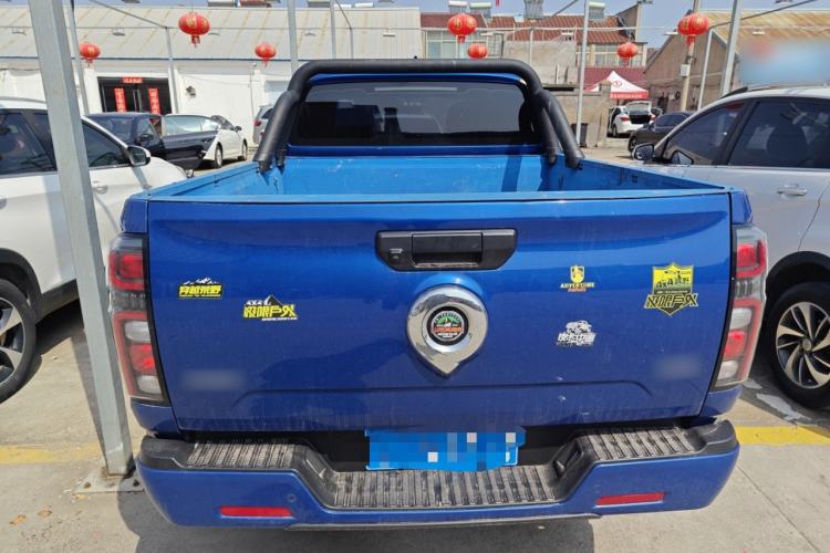 Used Great Wall Poer 2023 2.0T Commercial Version Automatic Diesel 4x4 Elite Long-Box GW4D20M Rear