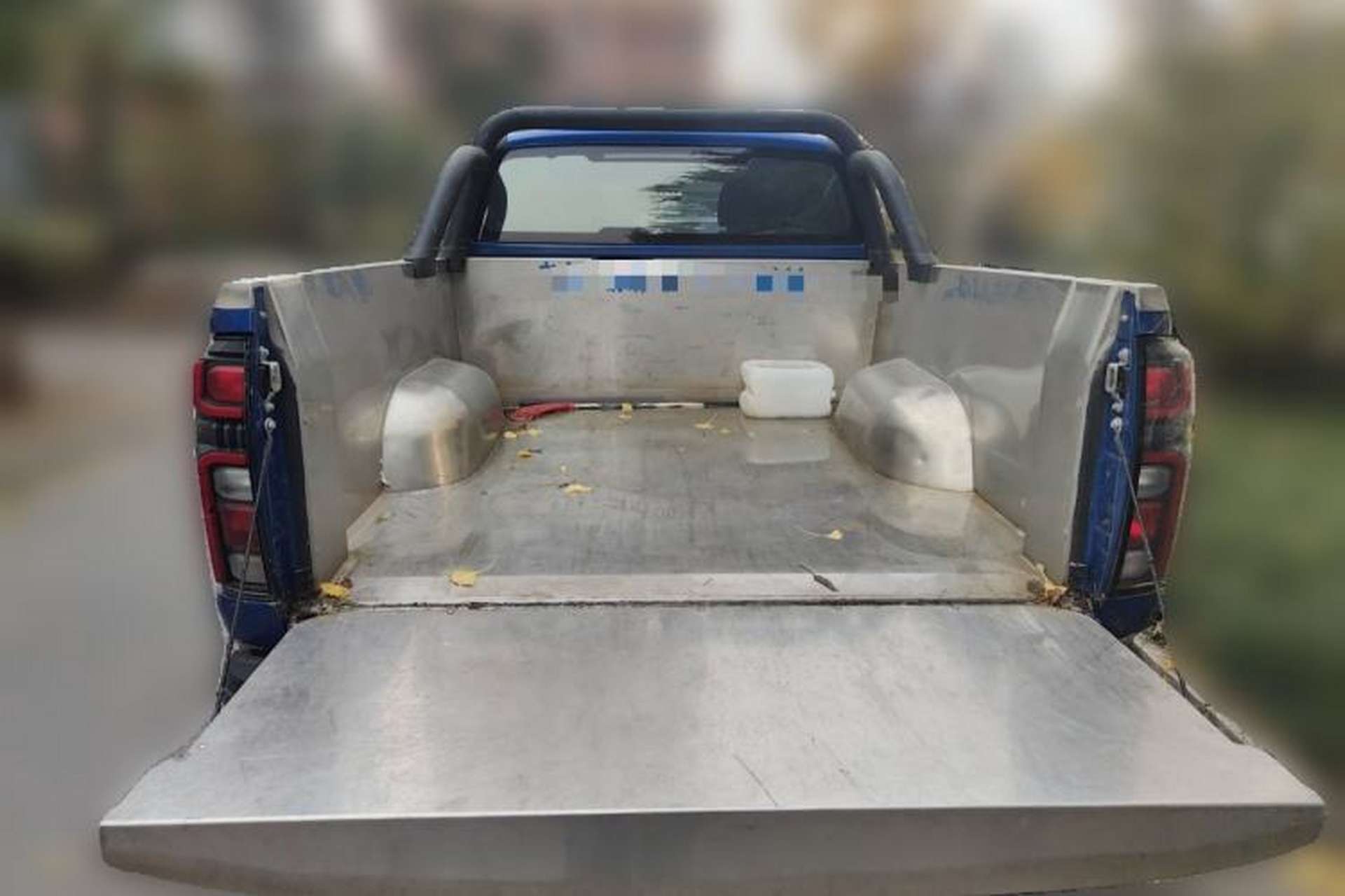 Used Great Wall Poer 2023 2.0T Commercial Version Automatic Diesel 4x4 Elite Long-Box GW4D20M Trunk