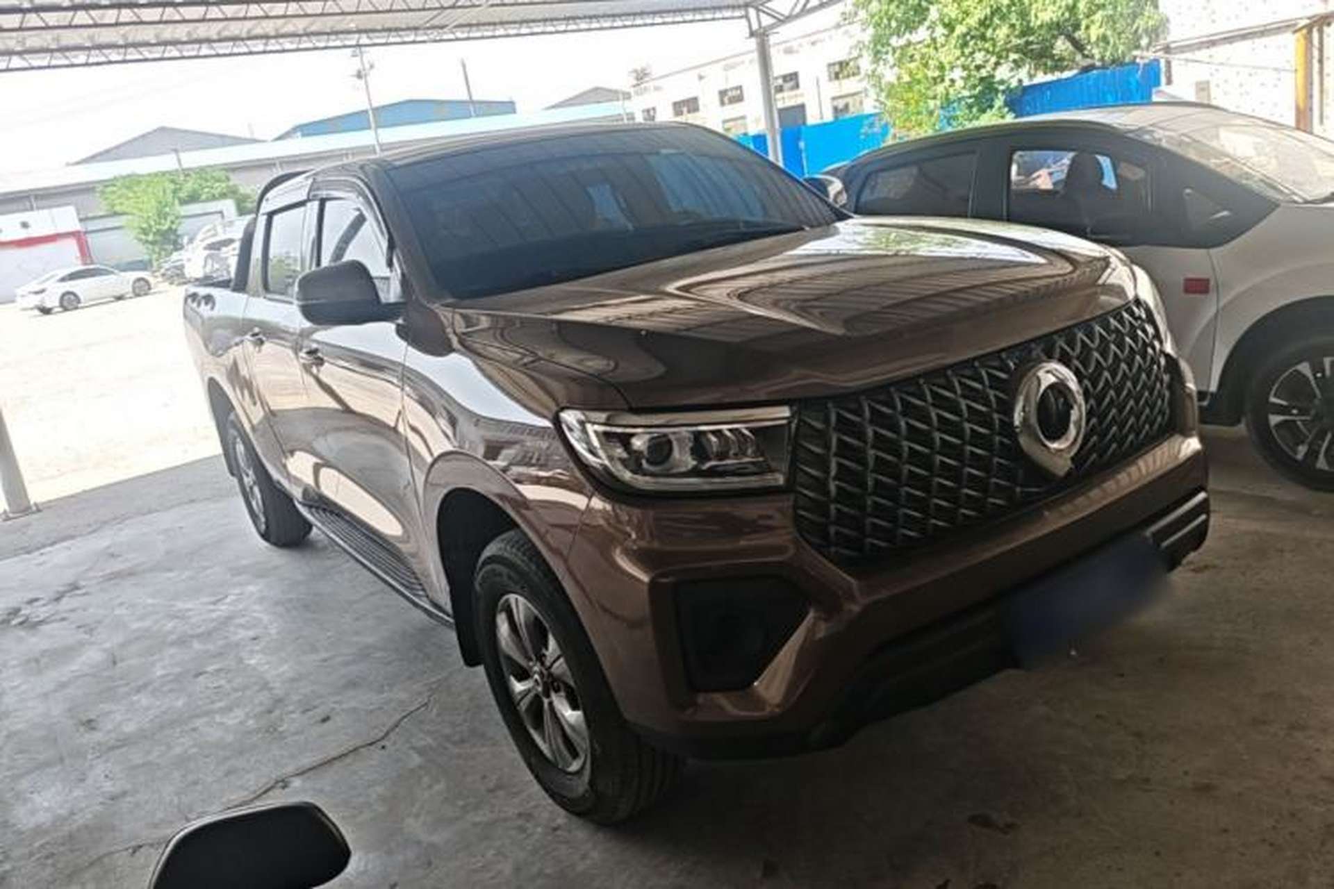 Used Great Wall Poer 2023 2.0T Commercial Version Automatic Diesel Two-Wheel Drive Elite Trim with Long Bed – GW4D20M Exterior 1