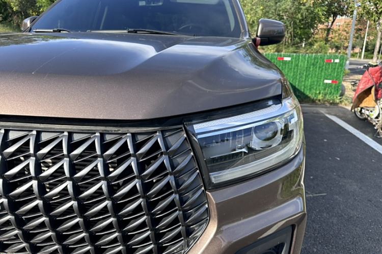 Used Great Wall Poer 2023 2.0T Commercial Version Automatic Diesel 4x4 Elite Long-Box GW4D20M Left Front Headlight