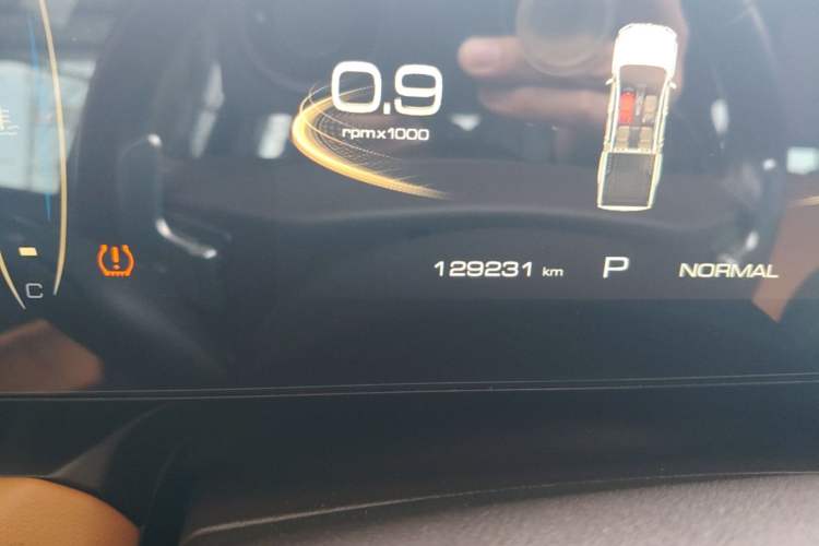 Used Great Wall Poer 2023 2.0T Passenger Version Automatic Diesel 4x4 Prestige Edition GW4D20M Odometer Close Up