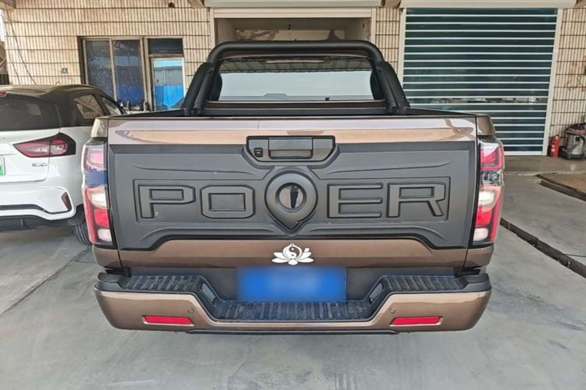 Used Great Wall Poer 2023 2.0T Commercial Version Automatic Diesel 4x4 Elite Long-Box GW4D20M Rear