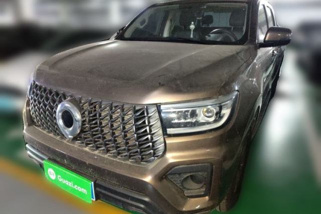 Used Great Wall Poer 2023 2.0T Commercial Version Automatic Diesel 4x4 Elite Long-Box GW4D20M