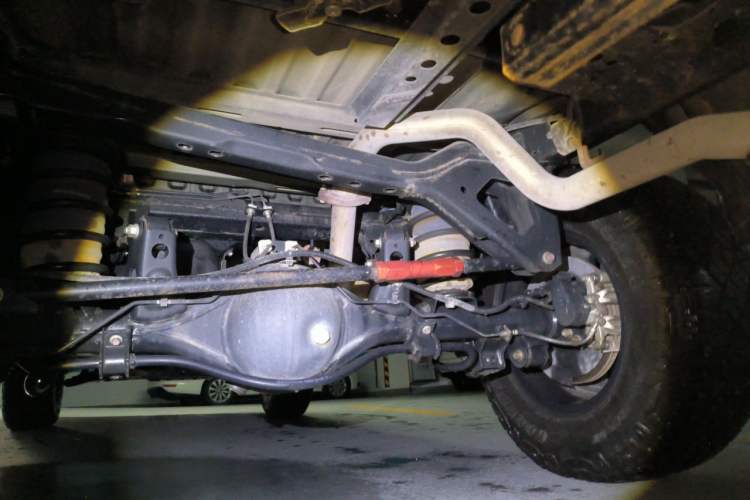 Used Great Wall Poer 2023 2.0T Passenger Version Automatic Diesel 4x4 Comfort Trim – GW4D20M Chassis Rear
