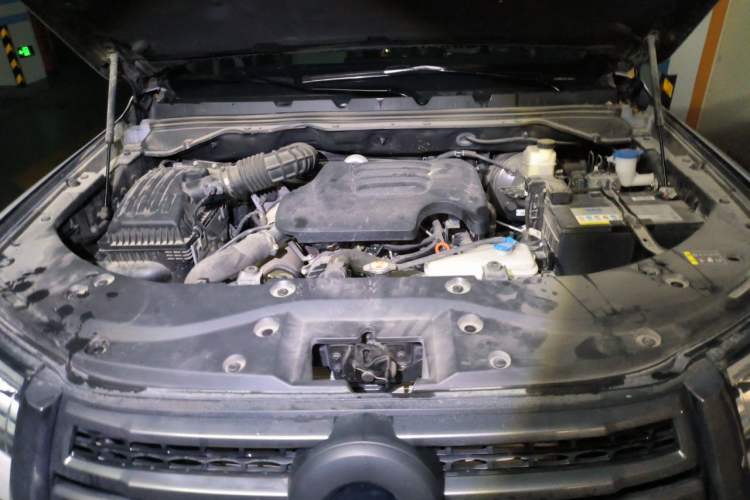 Used Great Wall Poer 2023 2.0T Passenger Version Automatic Diesel 4x4 Comfort Trim – GW4D20M Engine Bay